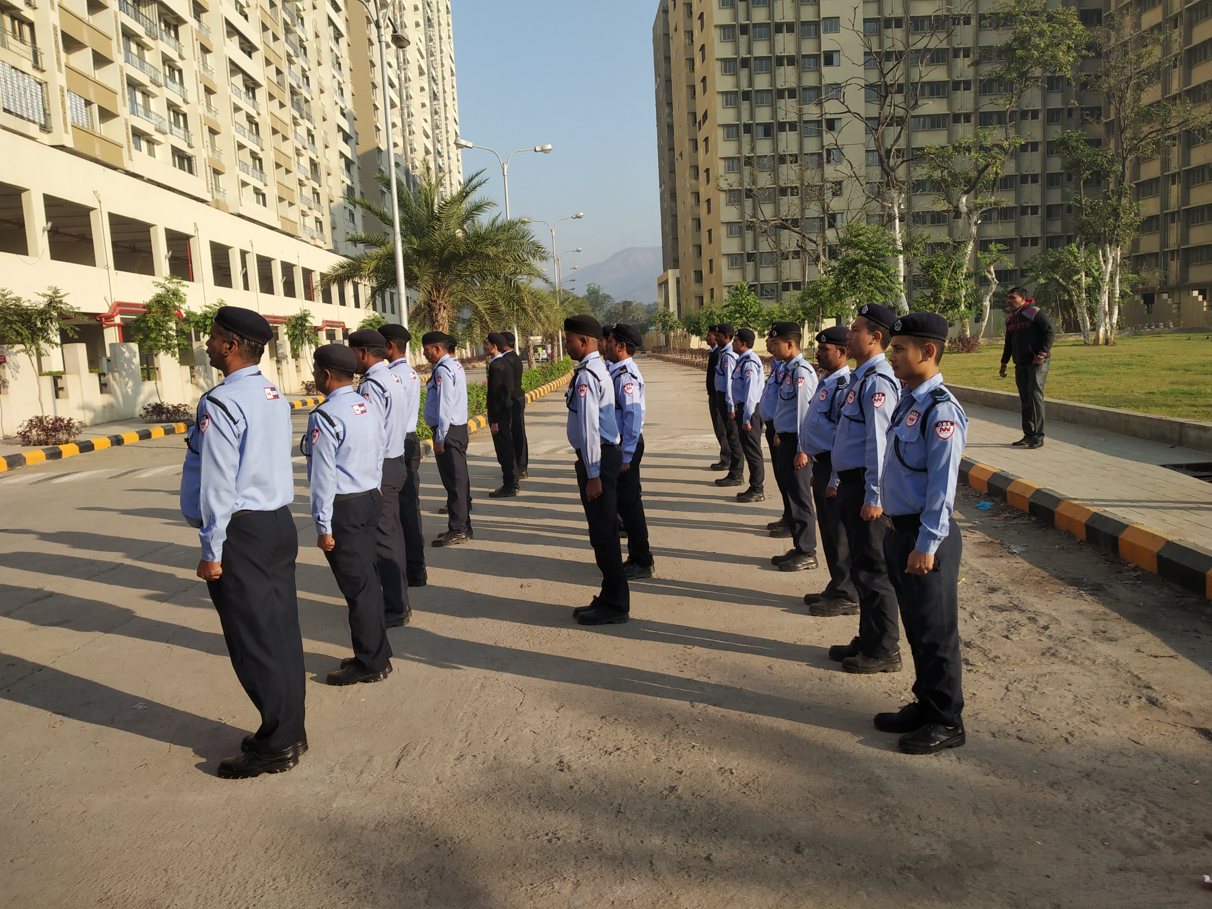 GBS Security Guards in Residential Complex