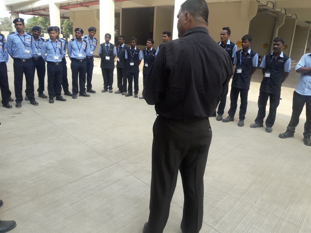 GBS On-the-Job Training Session for Security Personnel